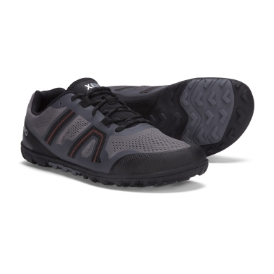 Xero Shoes Minimalne buty podróżne Mesa Trail II stalowoszare męskie